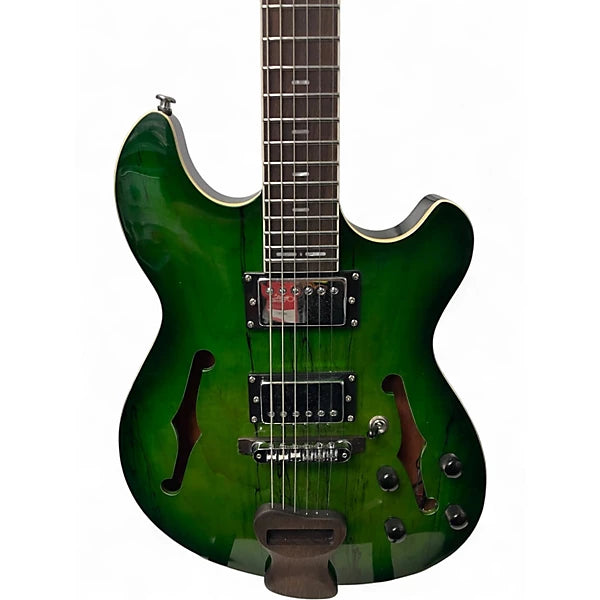Firefly pegasus Green Hollow Body Electric Guitar