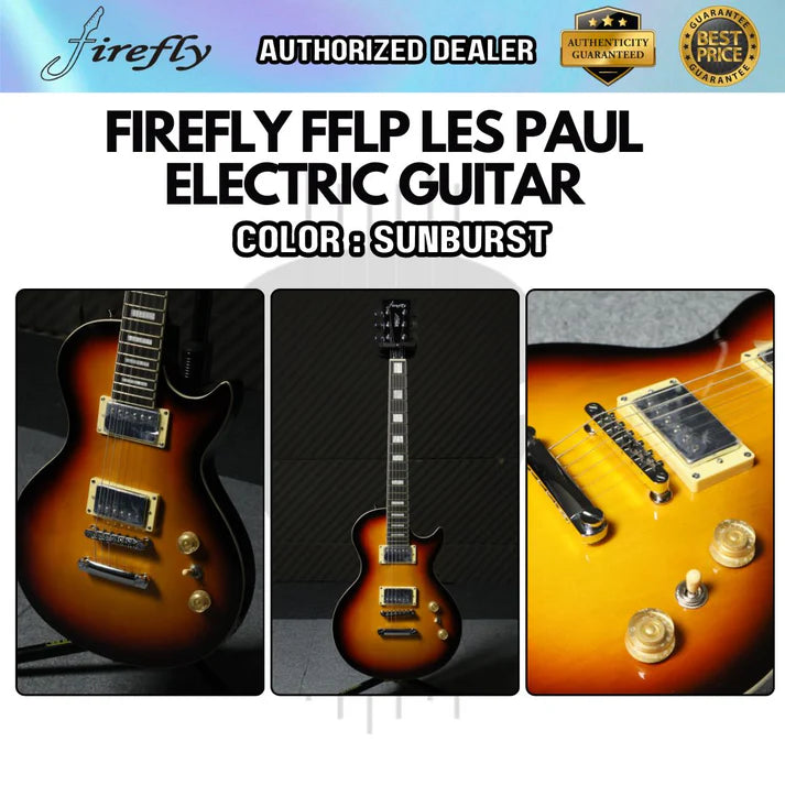 Firefly Les Paul Design Electric Guitar with Double Closed Humbucker (HH) ( FFLP )