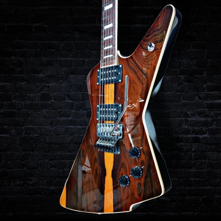 Firefly FFLX Explorer Style Electric Guitar With Floyd Rose Style Trem