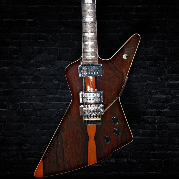 Firefly FFLX Explorer Style Electric Guitar With Floyd Rose Style Trem