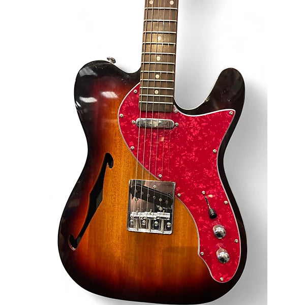 Firefly TELE SEMI HOLLOW Sunburst Hollow Body Electric Guitar
