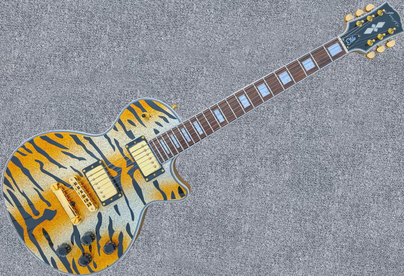 New Firefly FFSP Electric Guitar (Tiger Stripe Color)