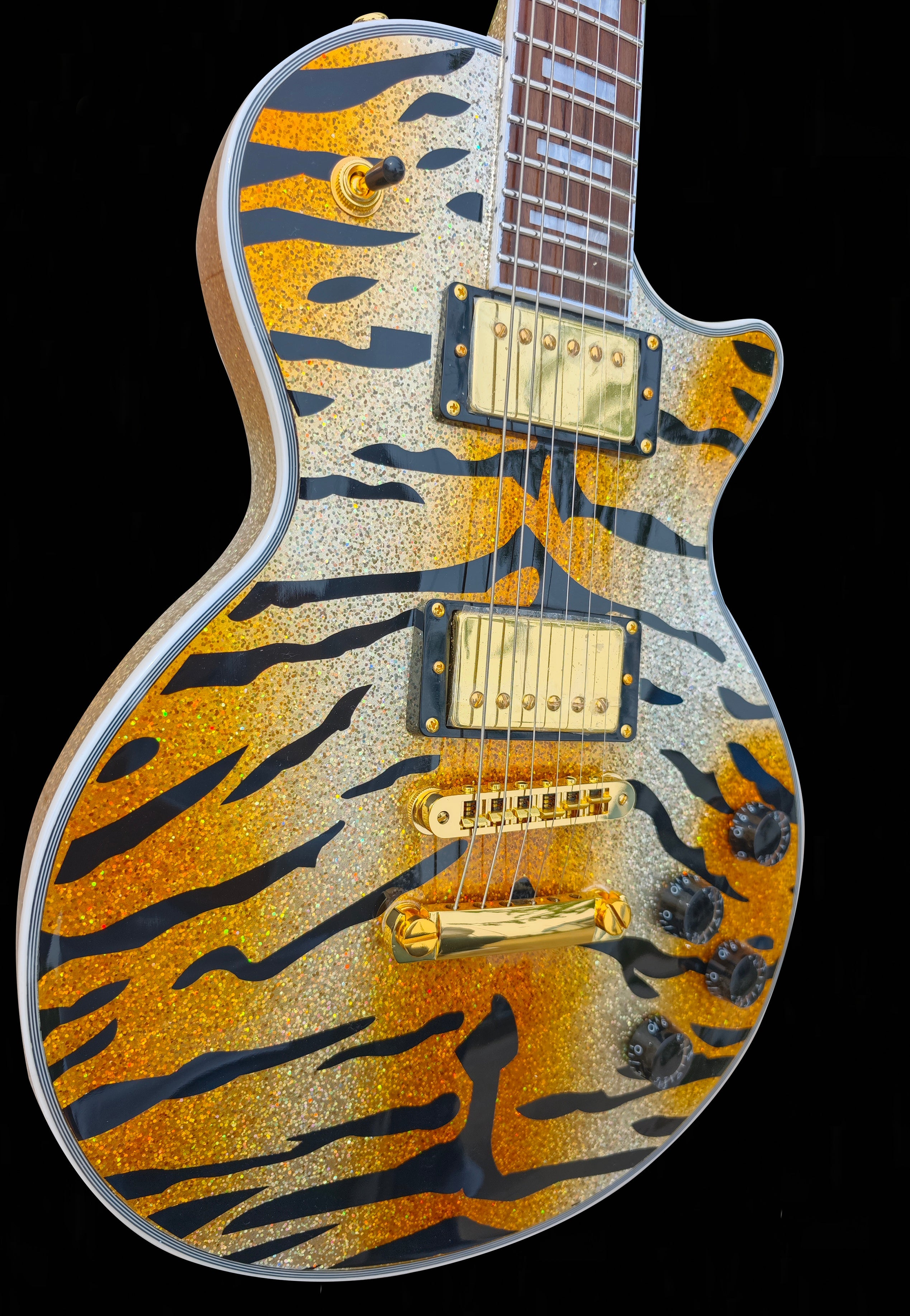 New Firefly FFSP Electric Guitar (Tiger Stripe Color)