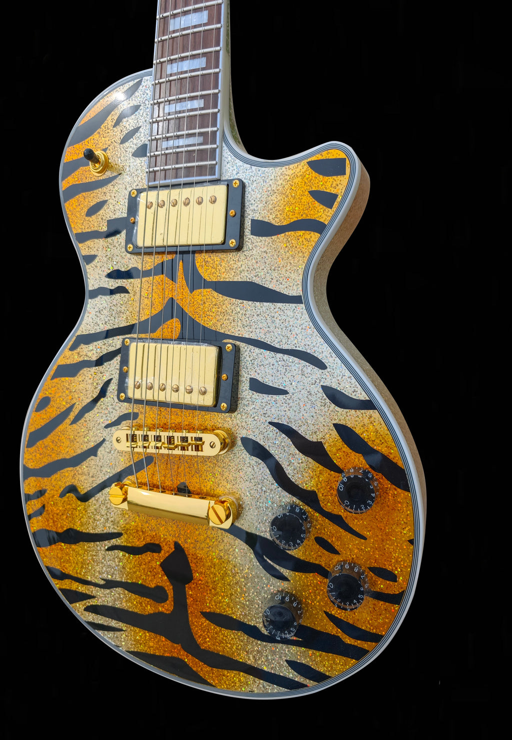 New Firefly FFSP Electric Guitar (Tiger Stripe Color)