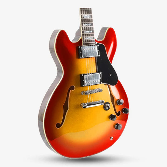 Firefly Semi Hollow Body Electric Guitar with Double Closed Humbucker (FF338 / FF 338)