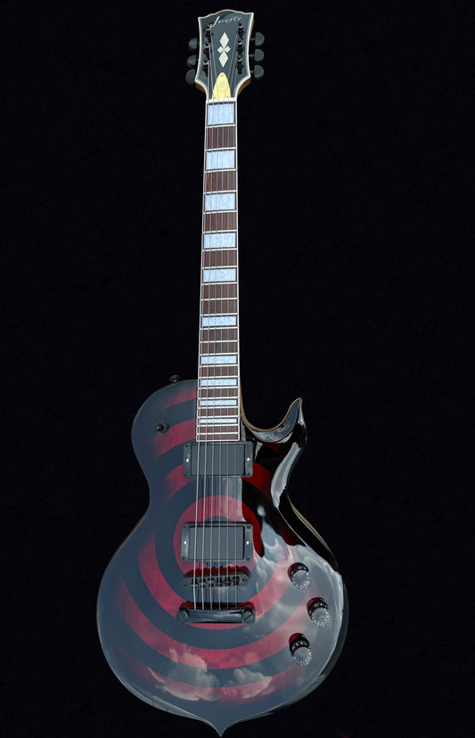 NEW Firefly FFSPS ELECTRIC GUITARS  (Red Woden god Color )