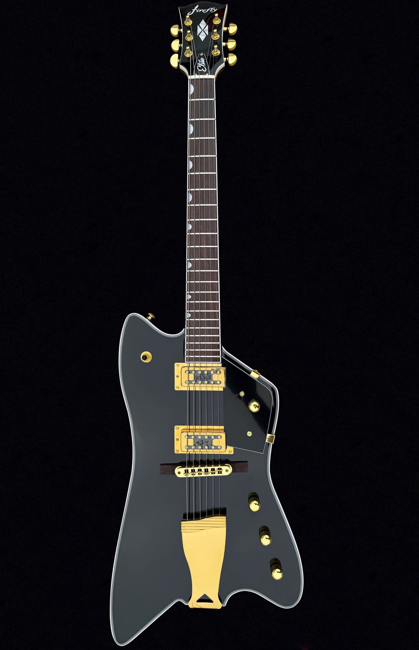 New Firefly Solstice Electric Guitar (Black Color)