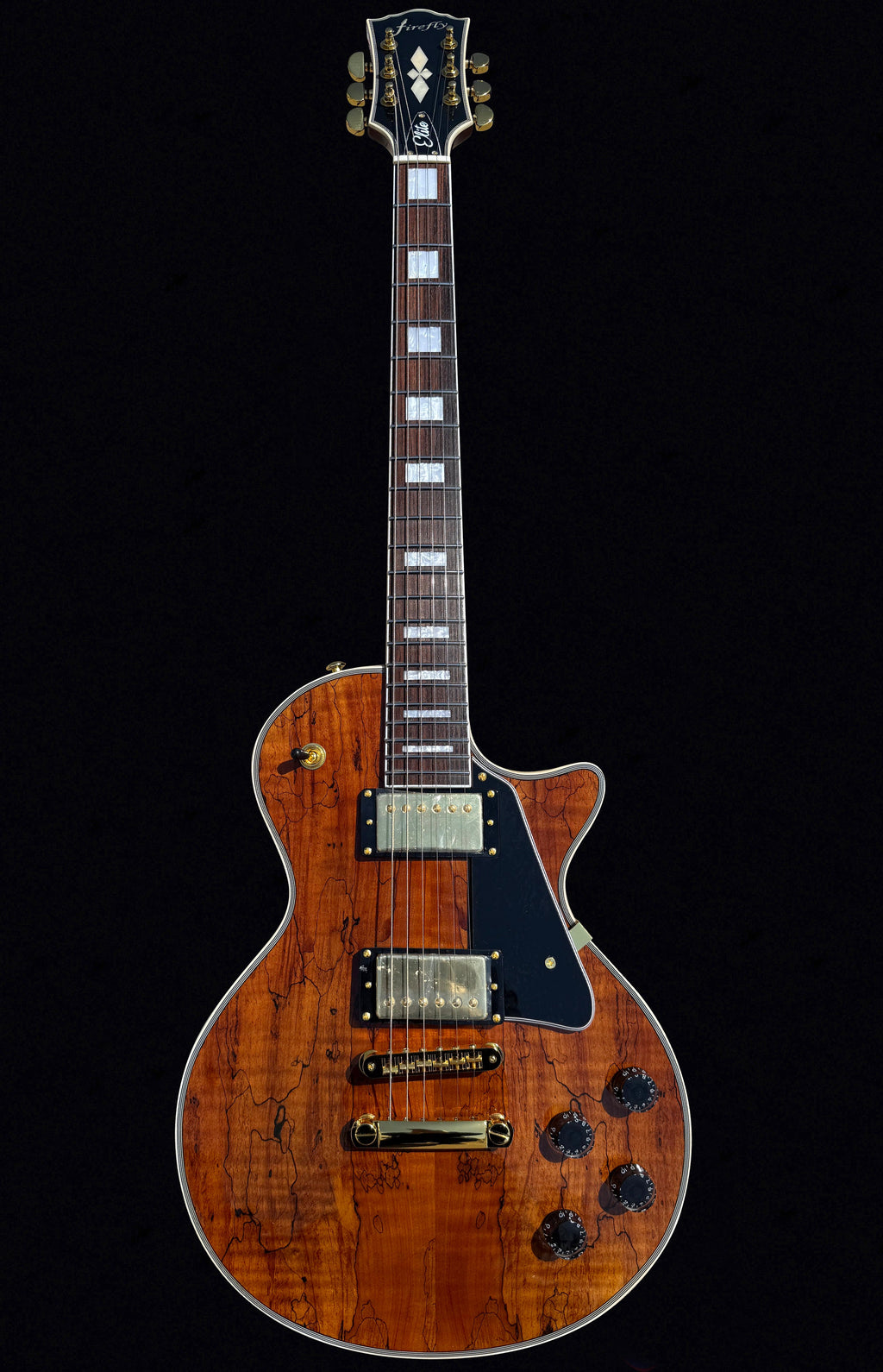 NEW Firefly FFSPS ELECTRIC GUITARS Spalted Maple Top(Nature Color)