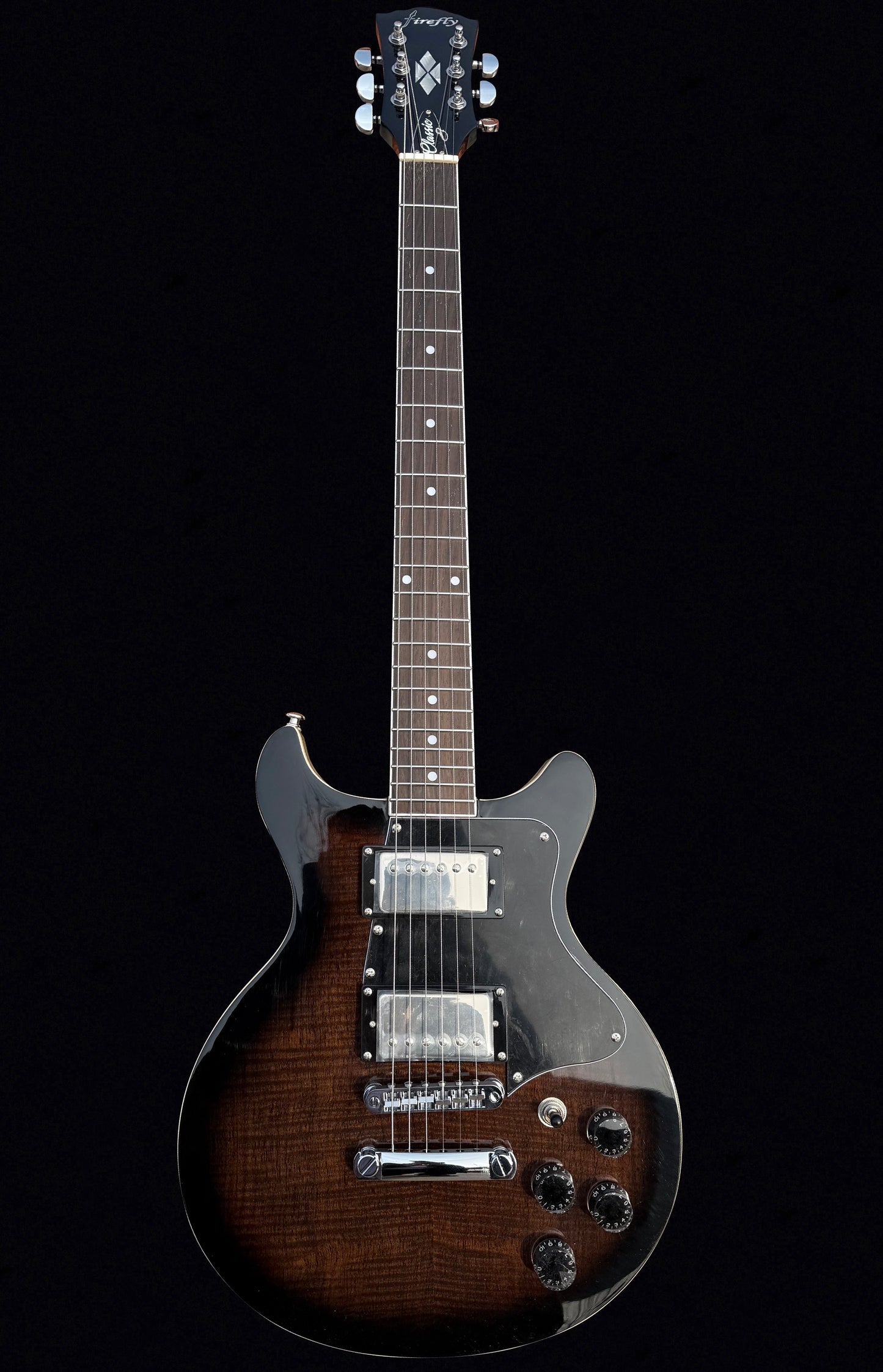 Firefly FFTC Transparent Brown Color Solid Body Electric Guitar(Transparent Brown)