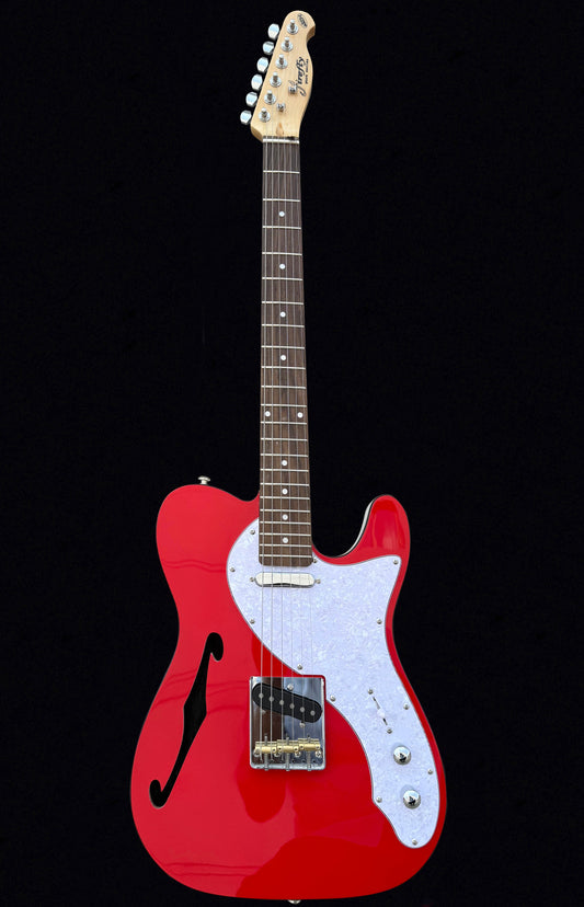 Promotion!Firefly FFTL THINLINE ELECTRIC GUITARS ( Red Color )