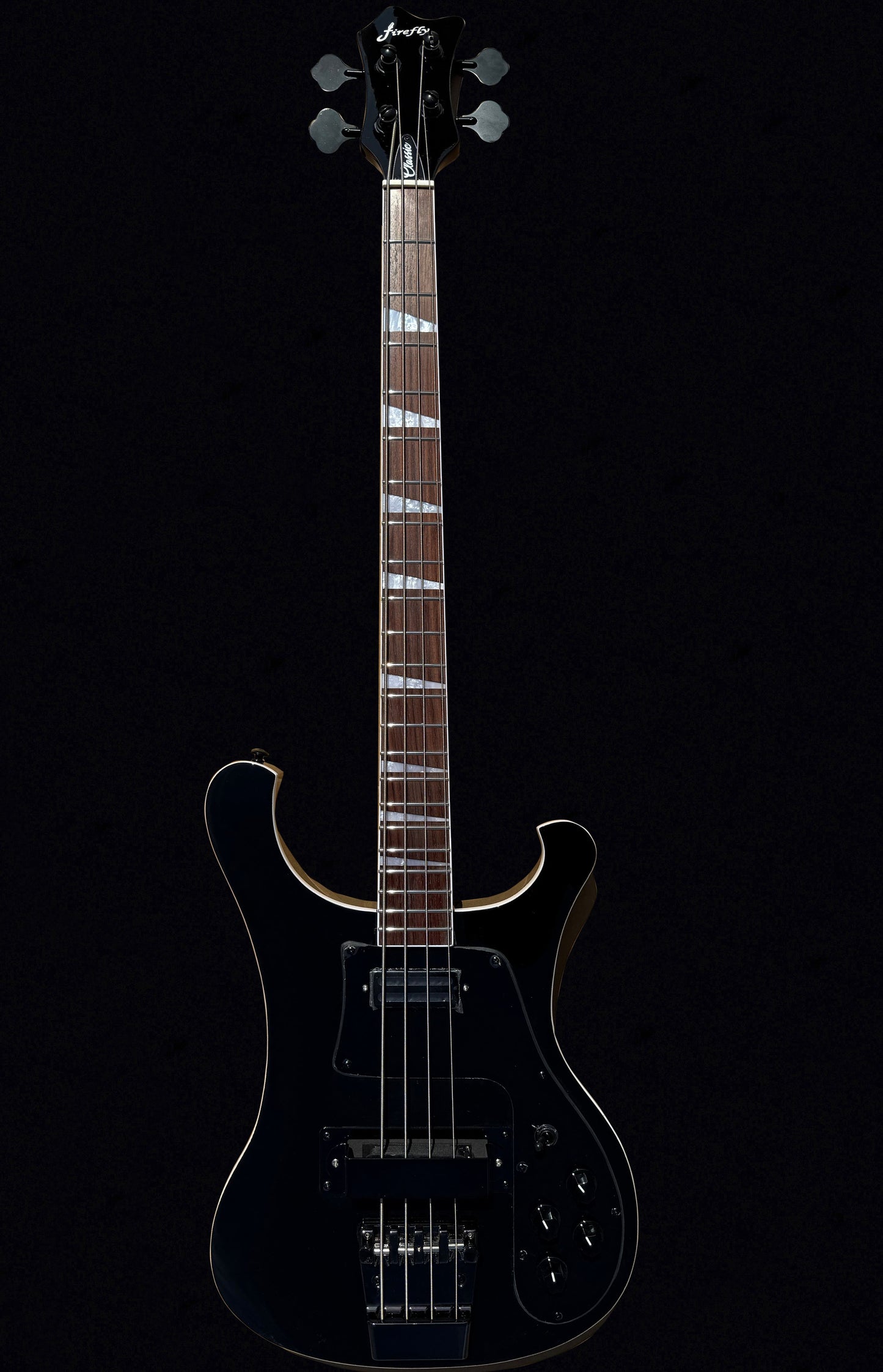 New Firefly RE Bass Electric Guitar (Black Color)