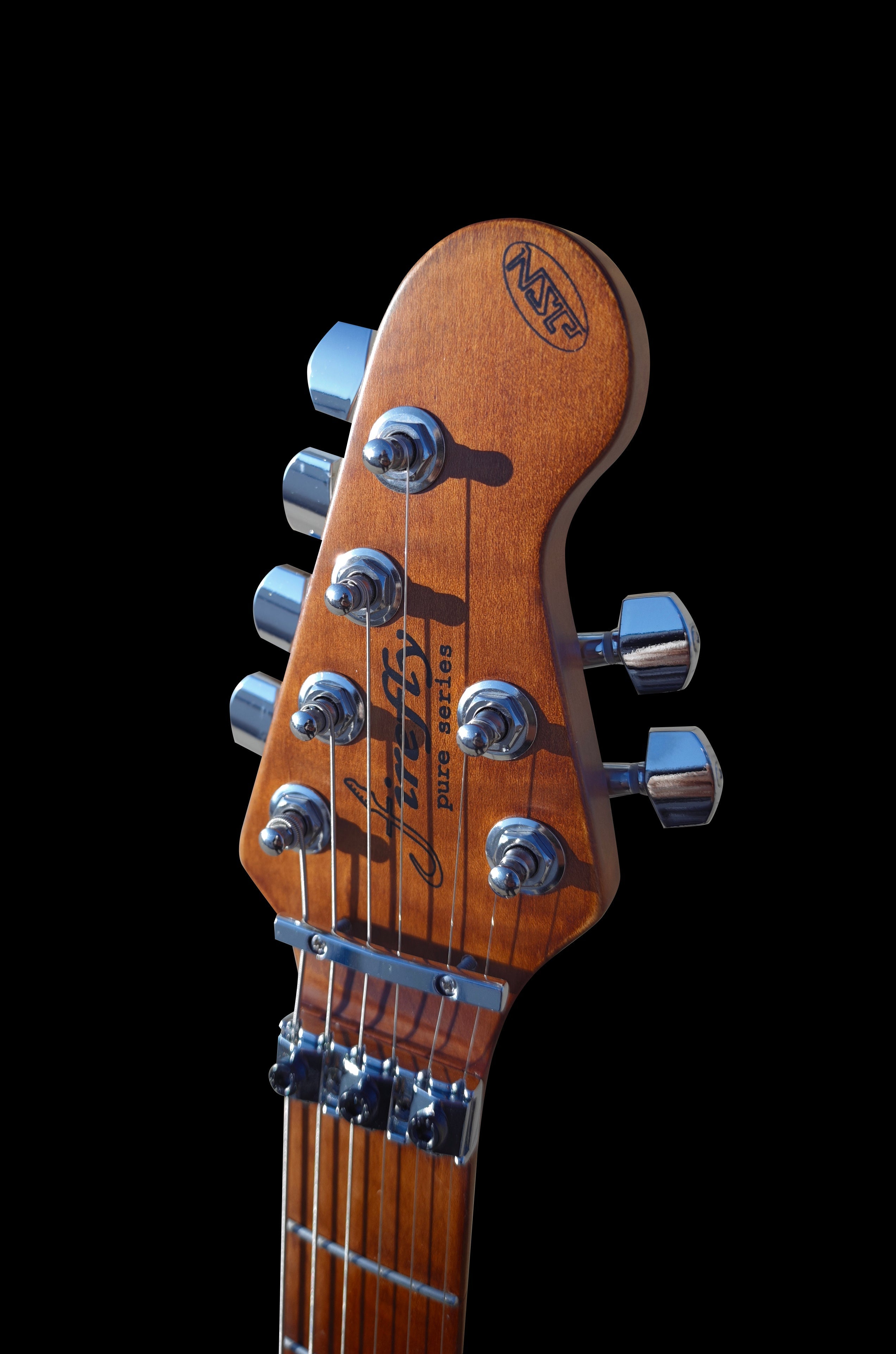 Firefly FFMN Electric Guitar With Flamed Maple Top (Purple Color)