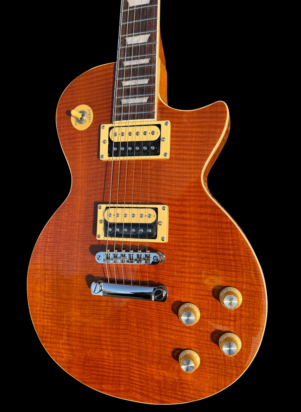 Promotion!New Firefly FFSP Electric Guitar (Transparent Orange Color)
