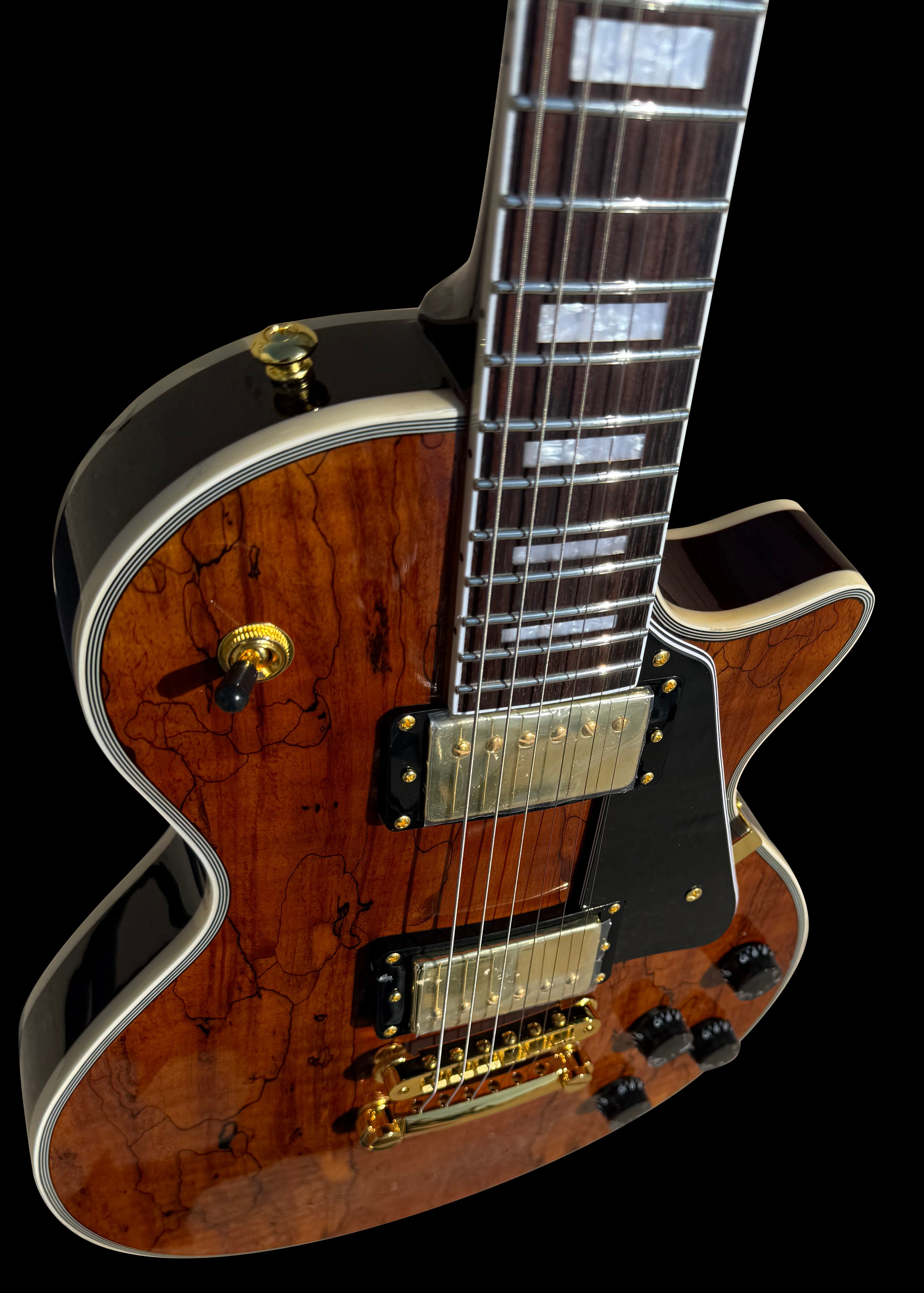 NEW Firefly FFSPS ELECTRIC GUITARS Spalted Maple Top(Nature Color)