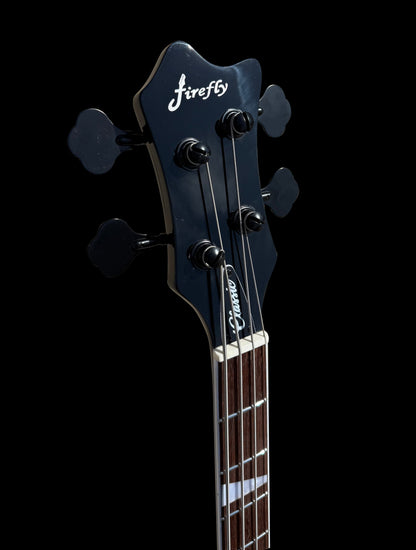 New Firefly RE Bass Electric Guitar (Black Color)