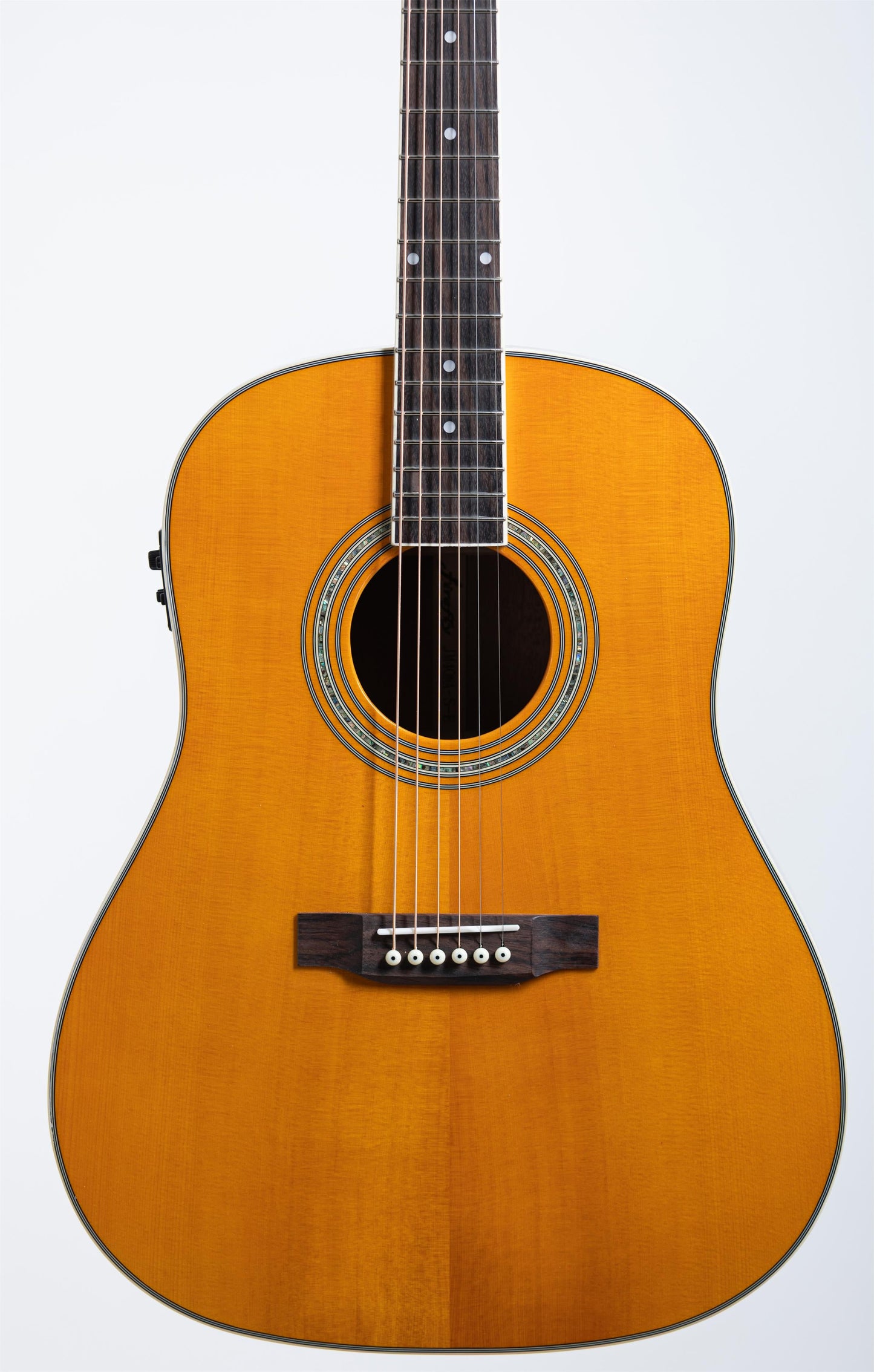 New Firefly JM40NA-S-E All Solid Wood Acoustic Guitar With Fishman Presys EQ