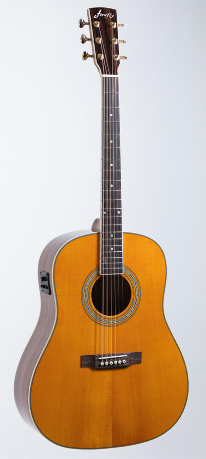 New Firefly JM40NA-S-E All Solid Wood Acoustic Guitar With Fishman Presys EQ