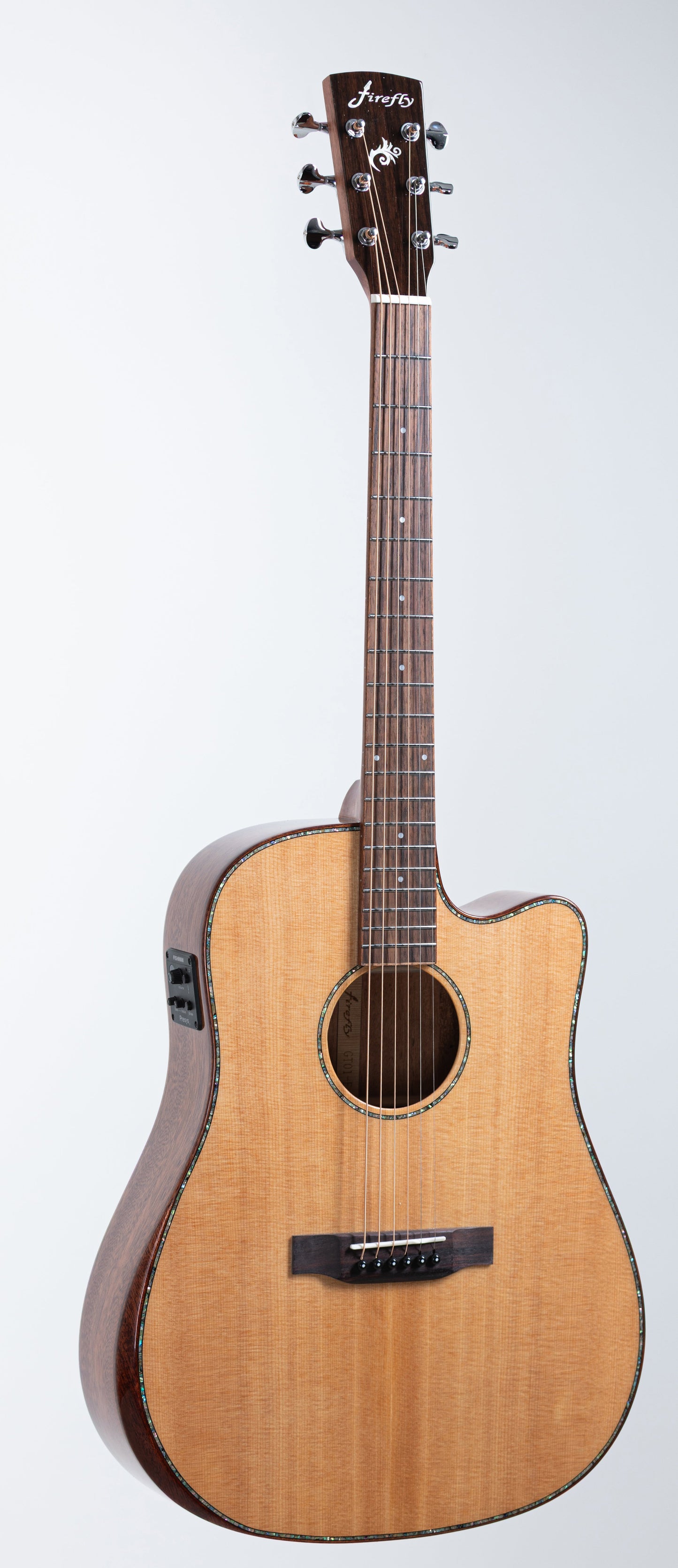New Firefly GT01-E Thinline Acoustic guitar with Fishman Presys EQ