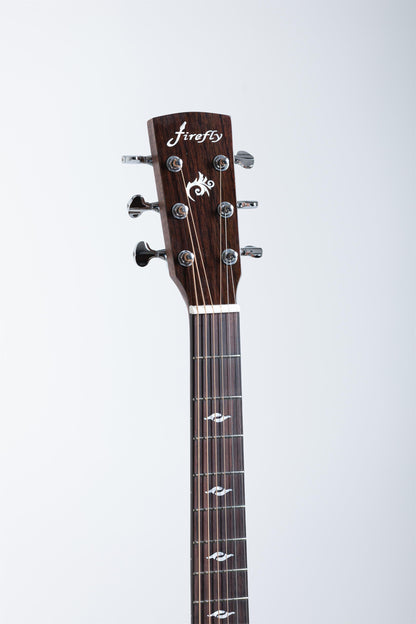 New Firefly GA814-E Acoustic Guitar With comfort cut armrest bevel and Fishman Presys EQ