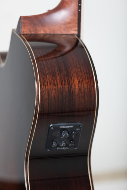 New Firefly GA814-E Acoustic Guitar With comfort cut armrest bevel and Fishman Presys EQ