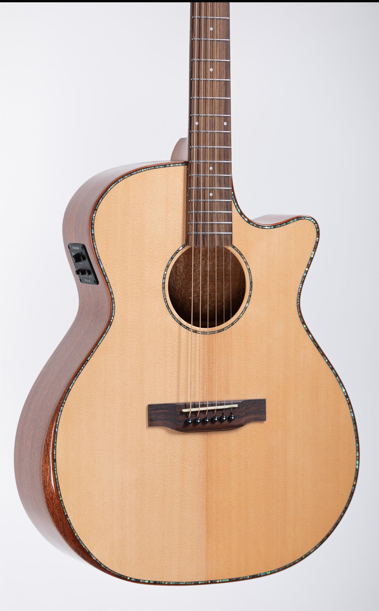 New Firefly GA01-E Acoustic Guitar With comfort cut armrest bevel and Fishman Presys EQ