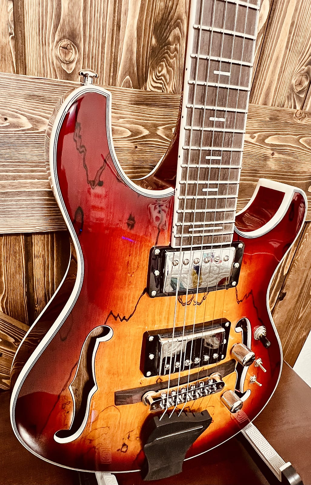 Firefly Pegasus Spalted Maple (Cherry Sunburst)