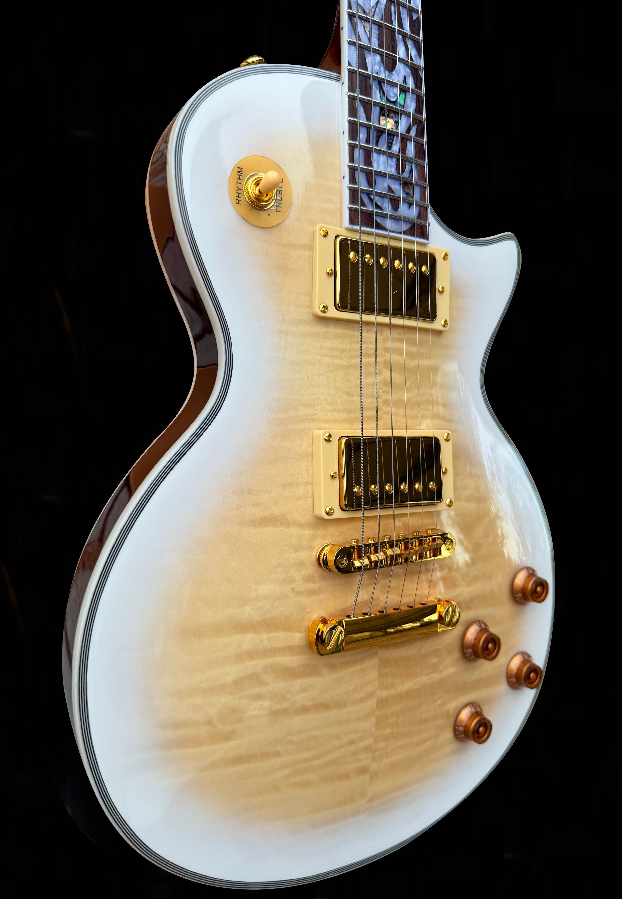 New Firefly FFSP Electric Guitar Vintage (White Burst Color)
