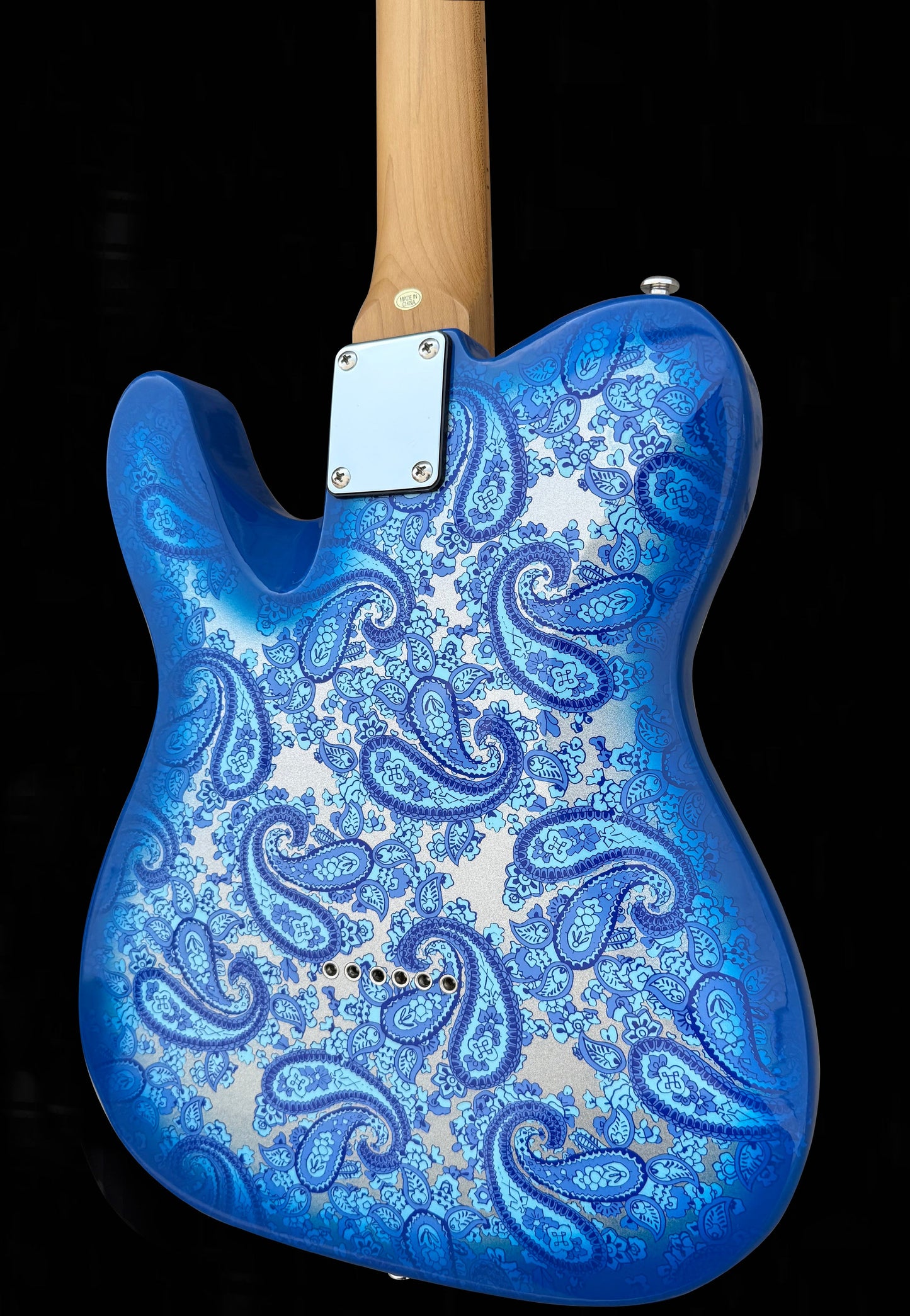 New Firefly FFTL Classic Model ELECTRIC GUITARS ( Blue Paisley Color )