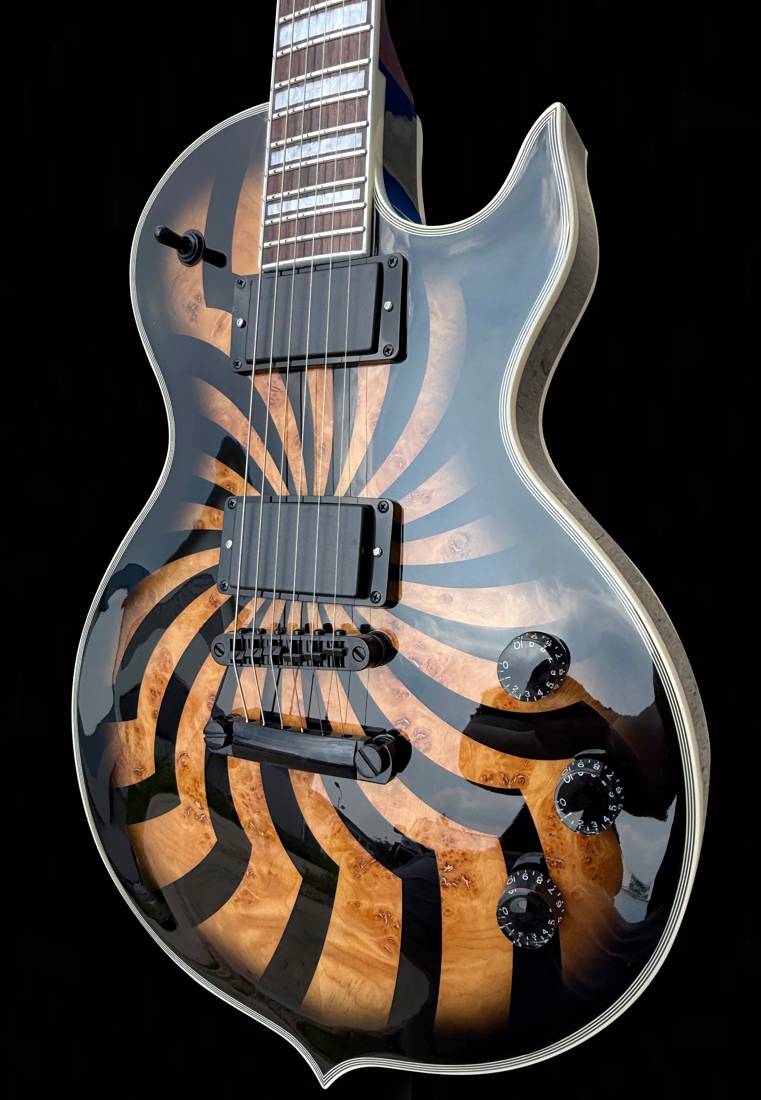 NEW Firefly FFSPS ELECTRIC GUITARS  (Brown Woden god Color )