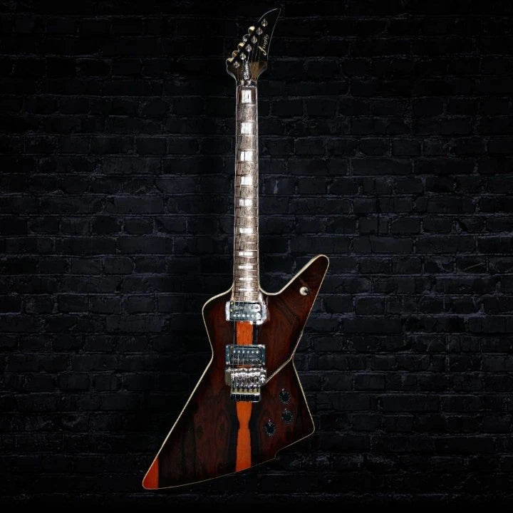 Firefly FFLX Explorer Style Electric Guitar With Floyd Rose Style Trem