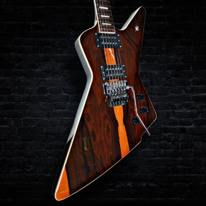 Firefly FFLX Explorer Style Electric Guitar With Floyd Rose Style Trem