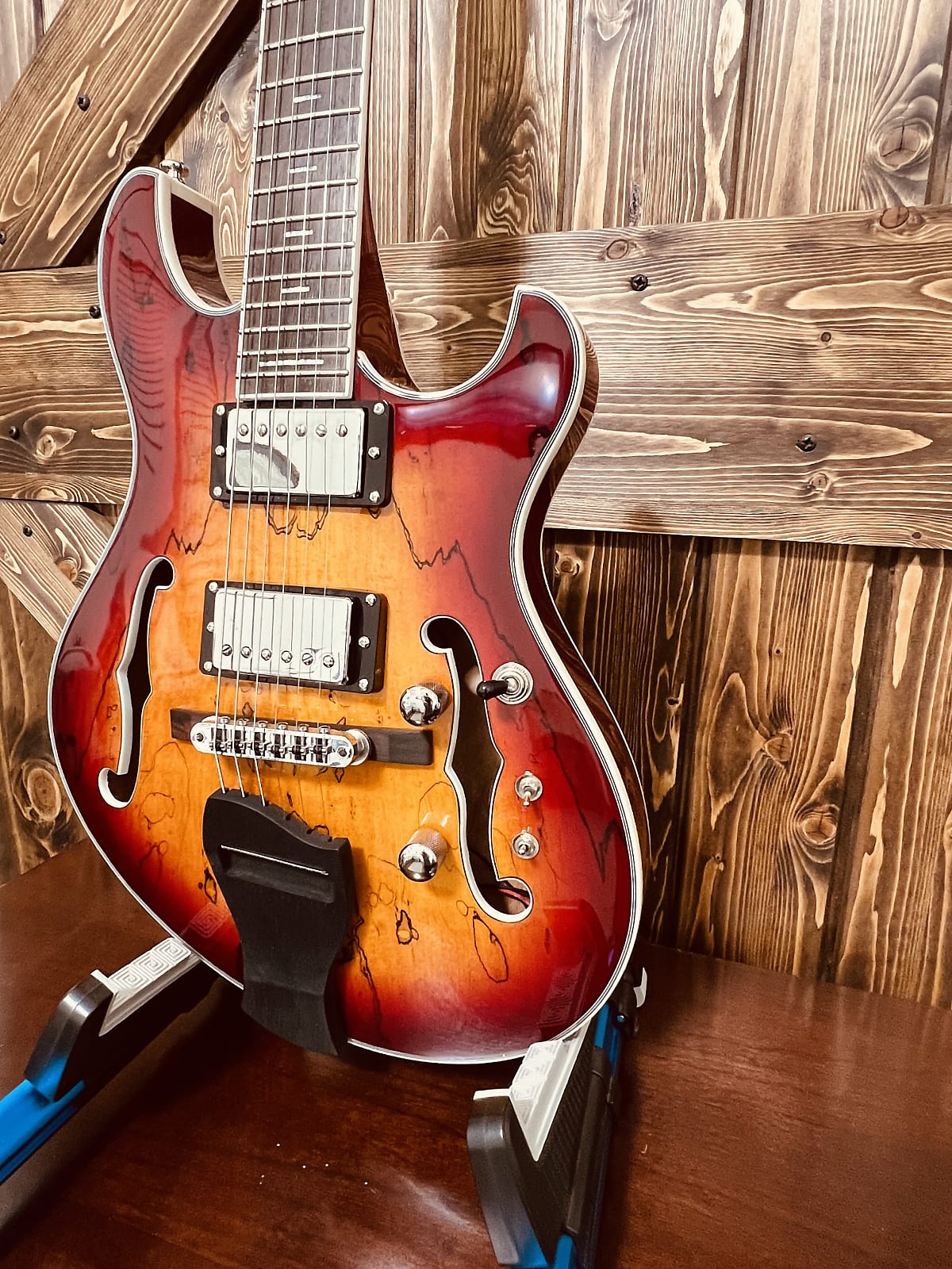 Firefly Pegasus Spalted Maple (Cherry Sunburst)